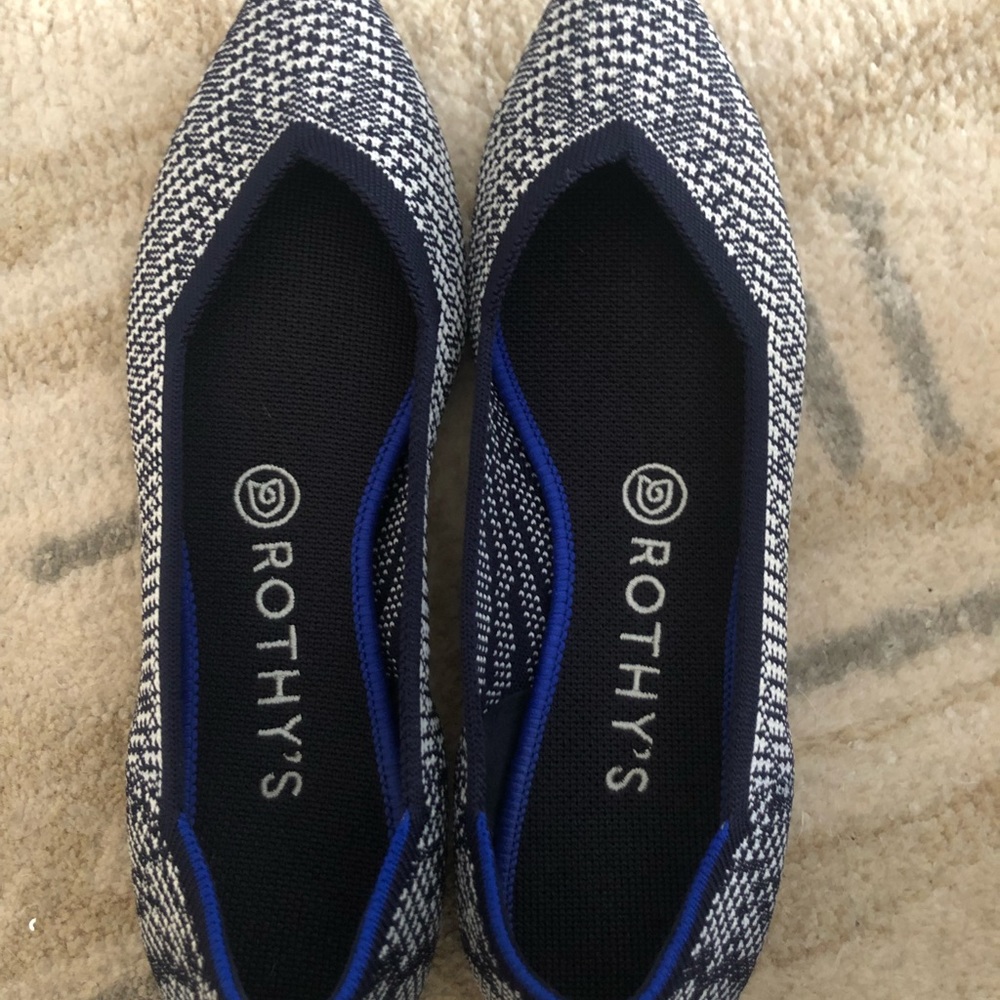 Rothy’s Navy Houndstooth Point - image 8